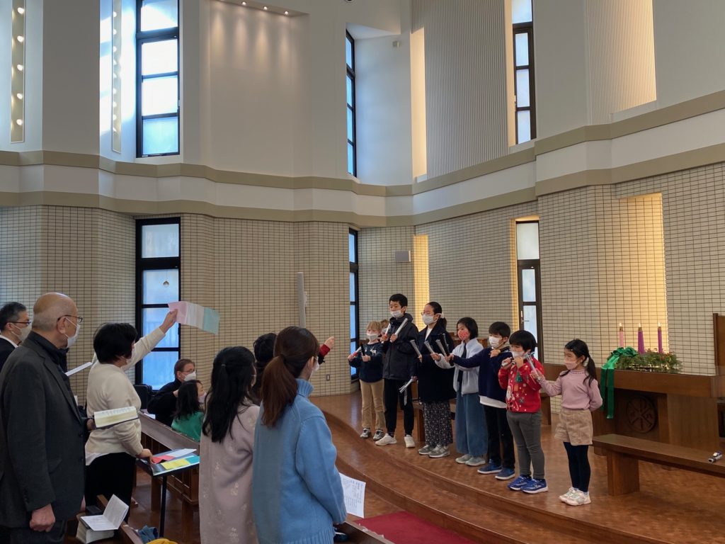 こどもと守るクリスマス礼拝 日本キリスト教団 広島流川教会